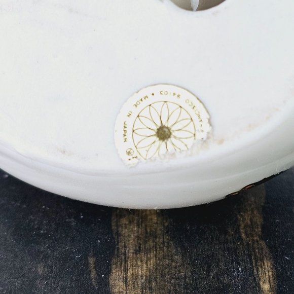 Vintage Takahashi San Francisco Bird Tape Dispenser Figurine w/ Gold Butterflies - Picture 11 of 11